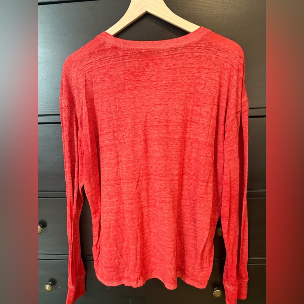 FP Movement by Free People Red Long Sleeve Tee - Picture 2 of 6